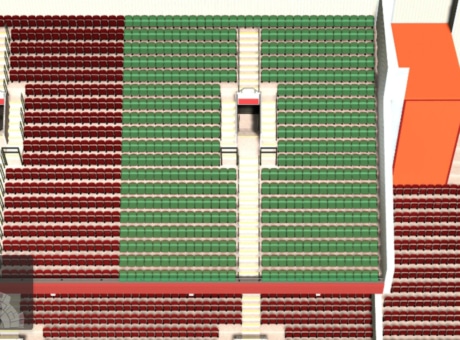 N4401 section at Old Trafford stadium: detailed map and view from my seat