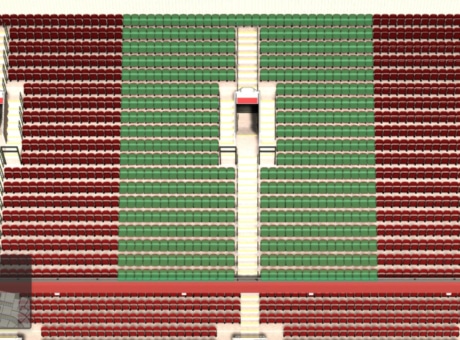 N4404 section at Old Trafford stadium: detailed map and view from my seat