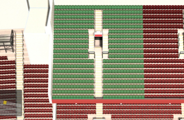 N4408 section at Old Trafford stadium: detailed map and view from my seat