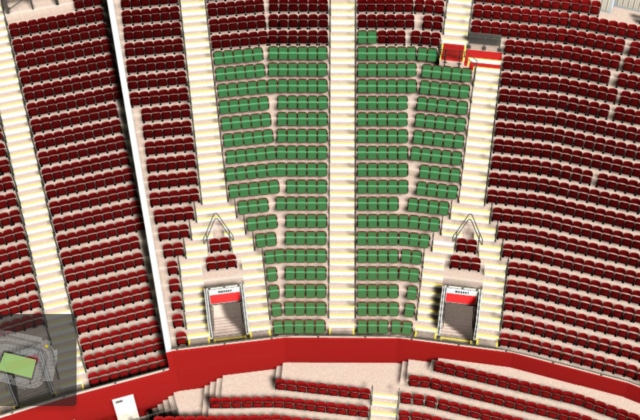 NE3426 section at Old Trafford stadium: detailed map and view from my seat