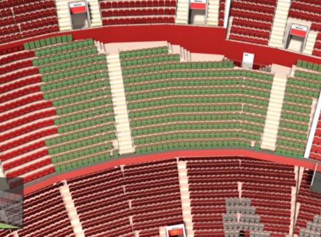 NW3428 section at Old Trafford stadium: detailed map and view from my seat