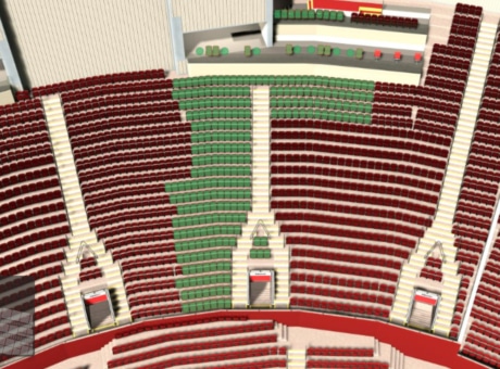 NW3430 section at Old Trafford stadium: detailed map and view from my seat