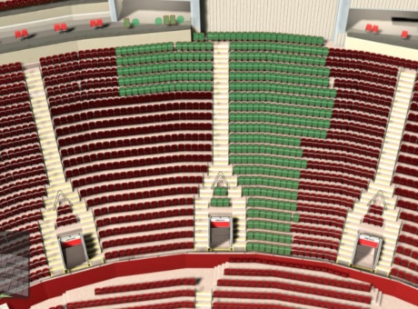 NW3431 section at Old Trafford stadium: detailed map and view from my seat