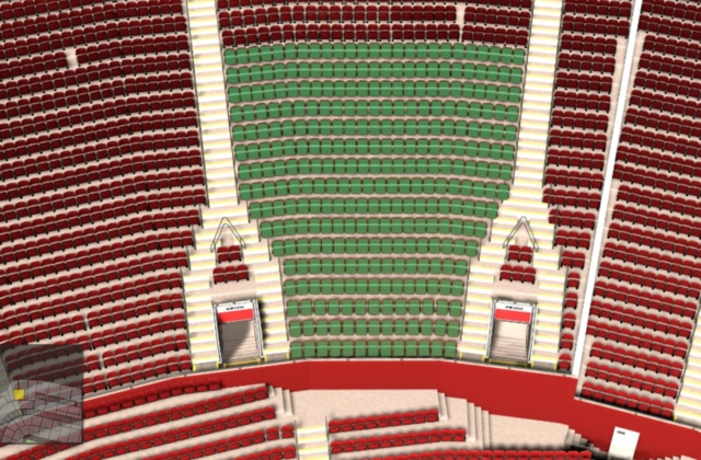 NW3435 section at Old Trafford stadium: detailed map and view from my seat