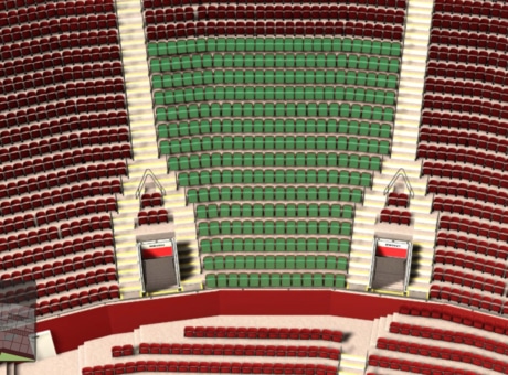 NW3436 section at Old Trafford stadium: detailed map and view from my seat