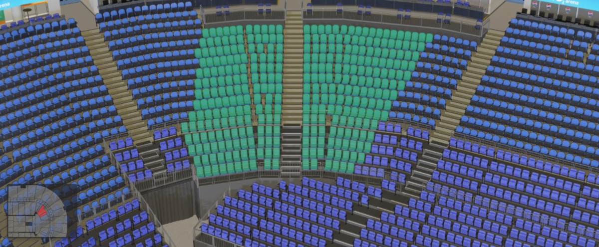 O2 arena section 108 seating plan