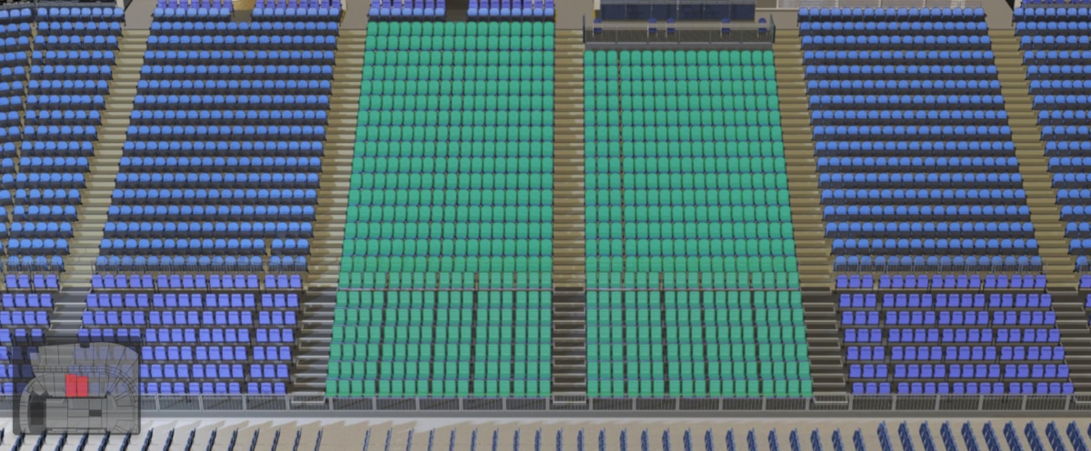 O2 arena section 111 seating plan