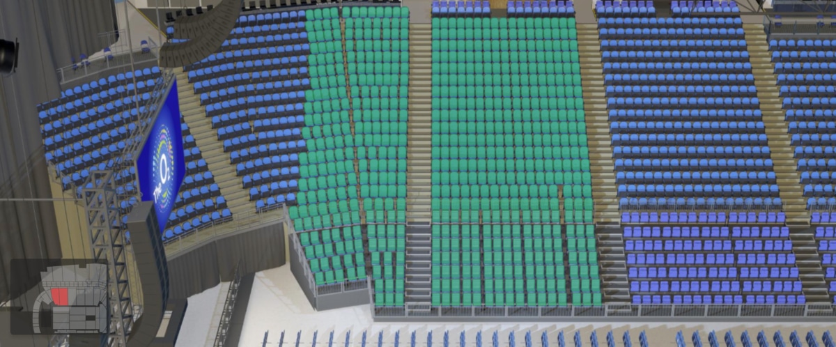 O2 arena section 112 seating plan