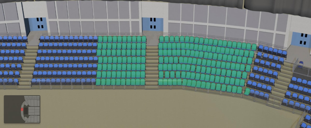 O2 arena section 115 seating plan