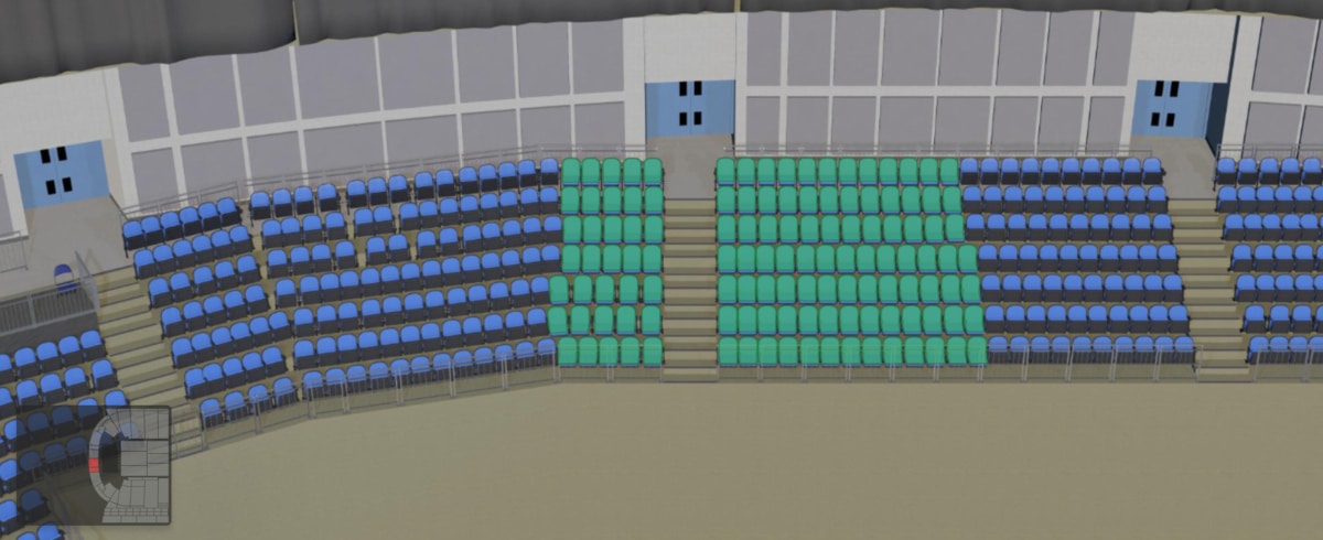 O2 arena section 116 seating plan