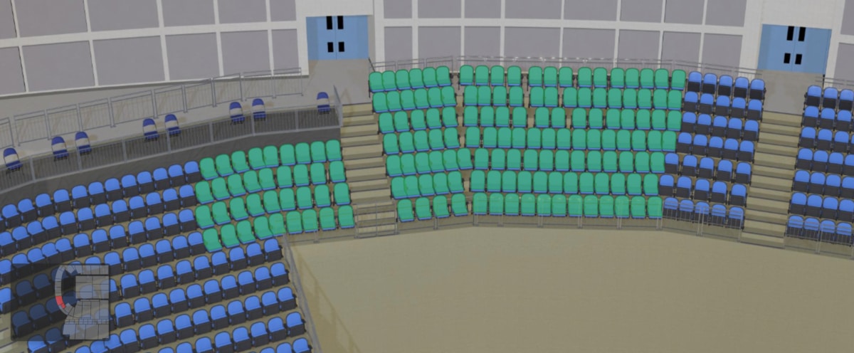 O2 arena section 117 seating plan