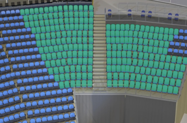 118 section at O2 Arena: detailed map and view from my seat