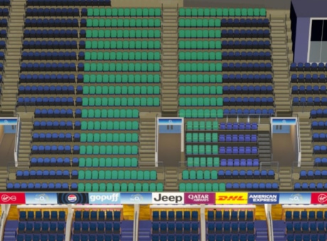 402 section at O2 Arena: detailed map and view from my seat