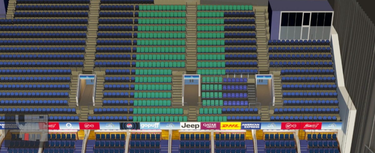 O2 arena section 402 seating plan