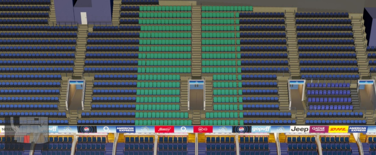 O2 arena section 403 seating plan