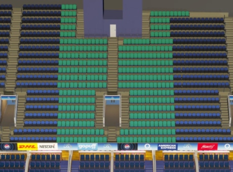 404 section at O2 Arena: detailed map and view from my seat