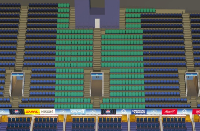 404 section at O2 Arena: detailed map and view from my seat