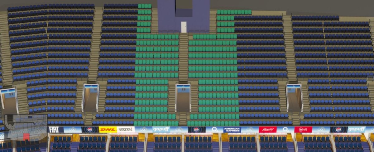 O2 arena section 404 seating plan