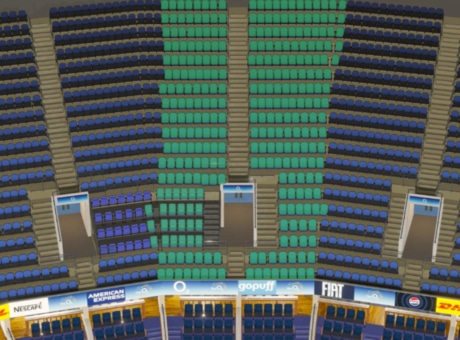 406 section at O2 Arena: detailed map and view from my seat