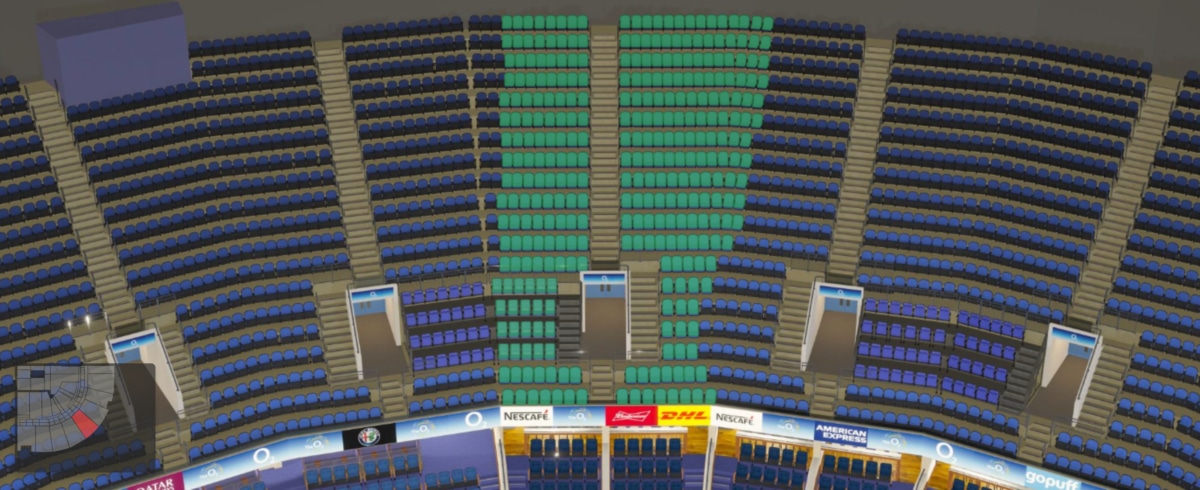 O2 arena section 408 seating plan