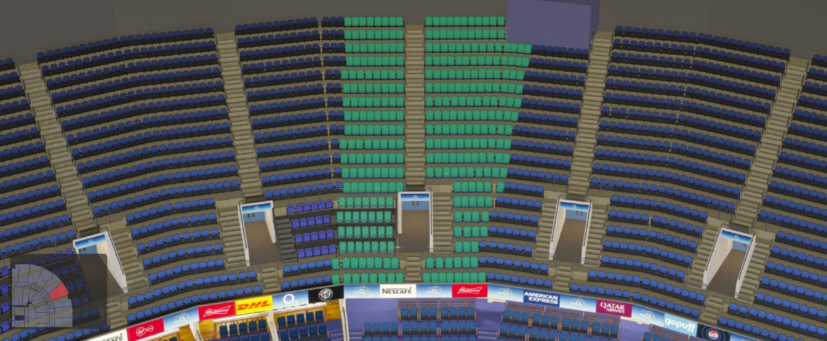 O2 arena section 414 seating plan