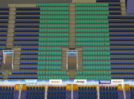 420 section at O2 Arena: detailed map and view from my seat