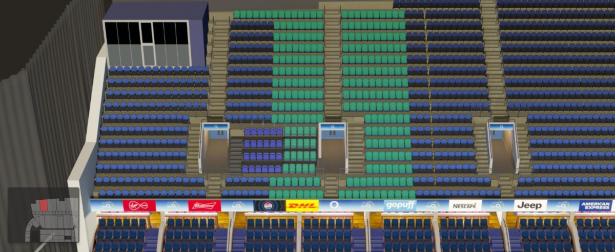 O2 arena section 421 seating plan