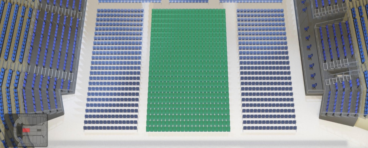 O2 arena section A2 seating plan