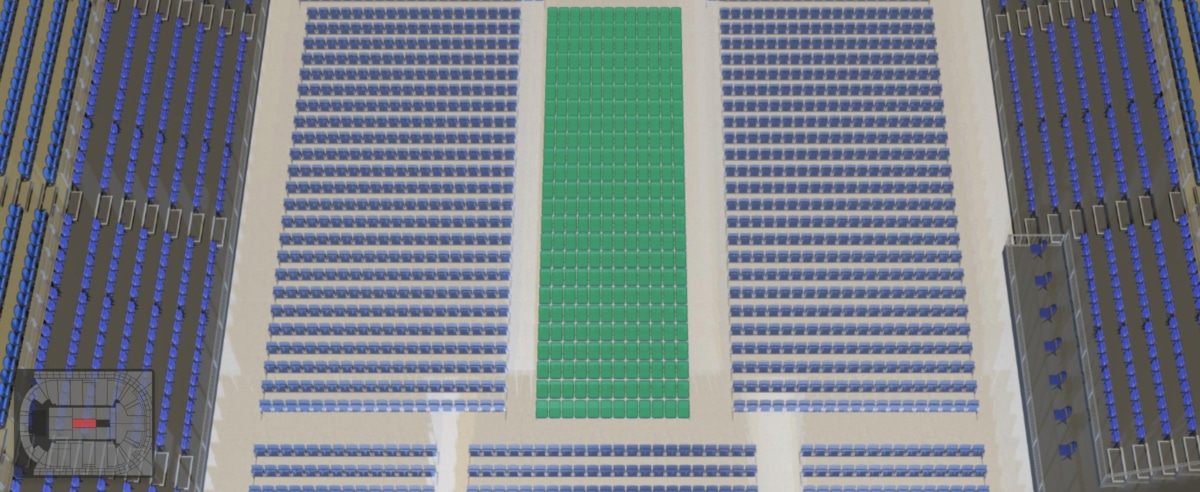 O2 arena section B2 seating plan