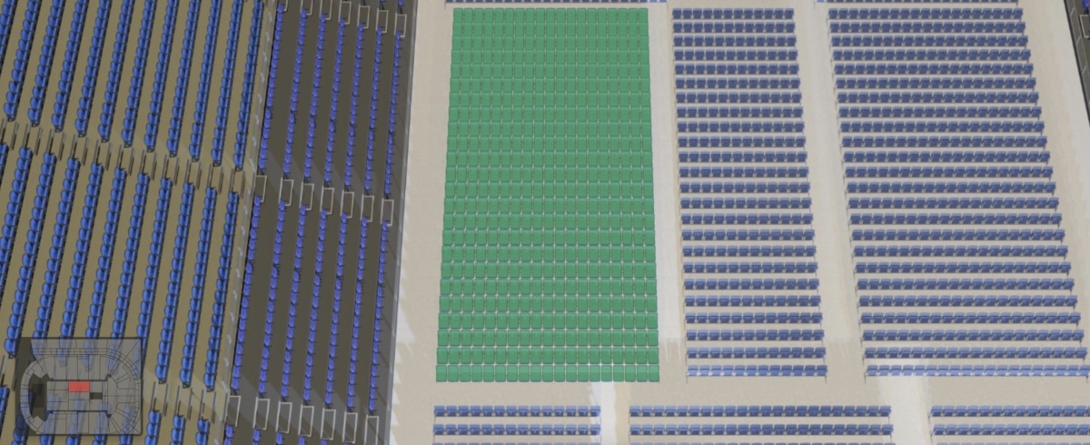 O2 arena section B3 seating plan