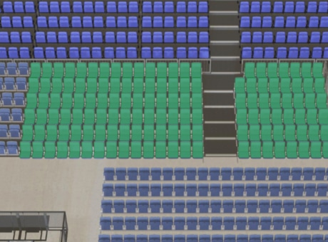 D1 section at O2 Arena: detailed map and view from my seat