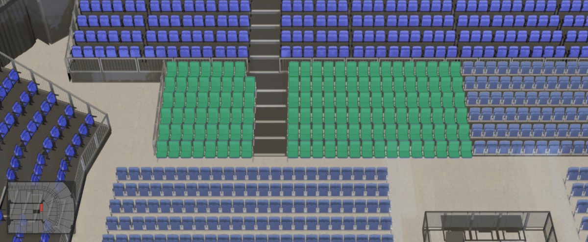 O2 arena section D2 seating plan